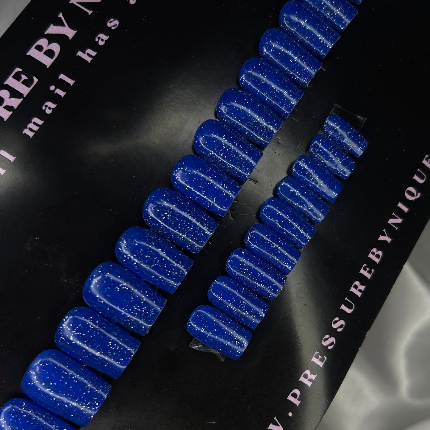 Burning Blue Sparkles